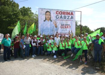 Pide Geño Hernández votar por Corina Garza para la alcaldía de Jiménez