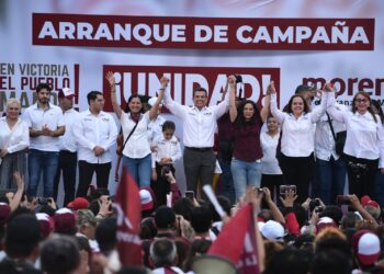 Dan miles de victorenses respaldo a Eduardo Gattás en arranque de campaña