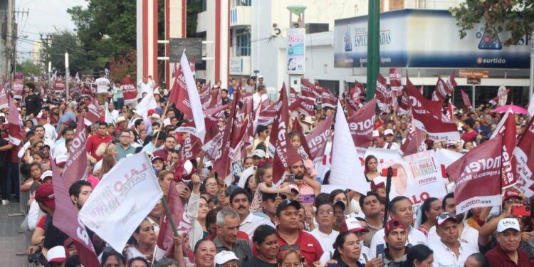 Dan miles de victorenses respaldo a Eduardo Gattás en arranque de campaña