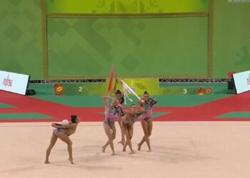 Brilla la tamaulipeca Kimberly Salazar en mundial de gimnasia rítmica