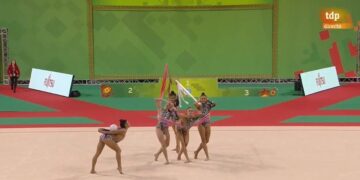 Brilla la tamaulipeca Kimberly Salazar en mundial de gimnasia rítmica