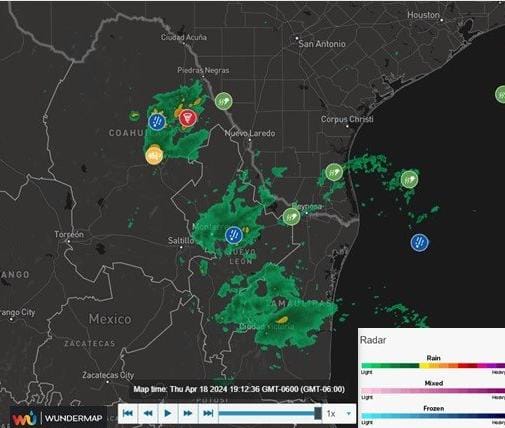 Alerta Protección Civil por riesgo de tornados y torbellinos en Tamaulipas