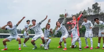 Se burlan del América jugadores de Pumas al celebrar a lo ‘Cuau’