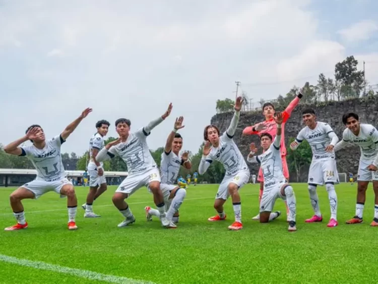 Se burlan del América jugadores de Pumas al celebrar a lo ‘Cuau’