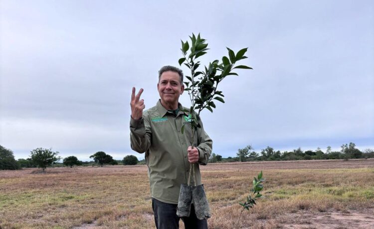 Propone Eugenio plantar un árbol en Tamaulipas por cada voto recibido
