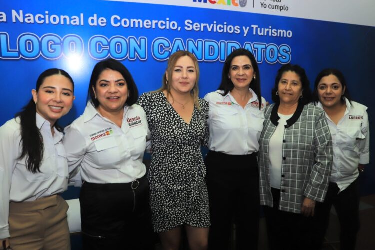 Presenta Mónica Villarreal propuesta de gobierno ante CANACO-Tampico