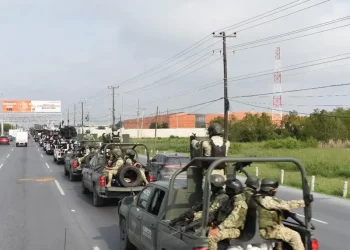 Llegan 300 militares más a Reynosa para reforzar operativo de seguridad