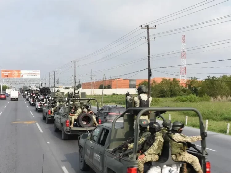 Llegan 300 militares más a Reynosa para reforzar operativo de seguridad