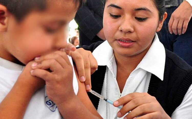 Intensifican campaña de vacunación contra sarampión en Tamaulipas
