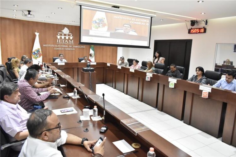 IETAM exhorta a las fuerzas políticas a dar cumplimiento legal con la captura de información en el Sistema Candidatas y Candidatos Conóceles