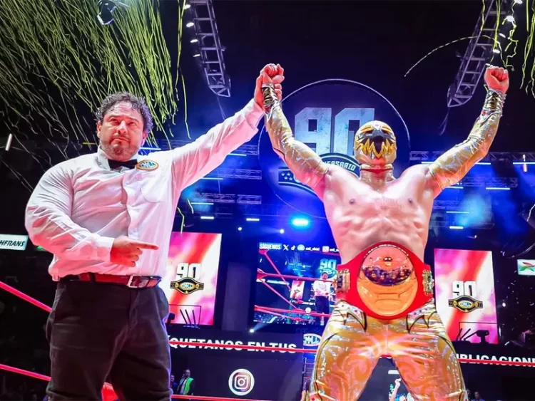 Máscara Dorada se proclamó Campeón Universal 2024
