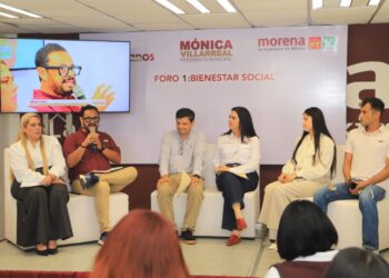 Participa Mónica Villarreal en foro de bienestar social en Tampico