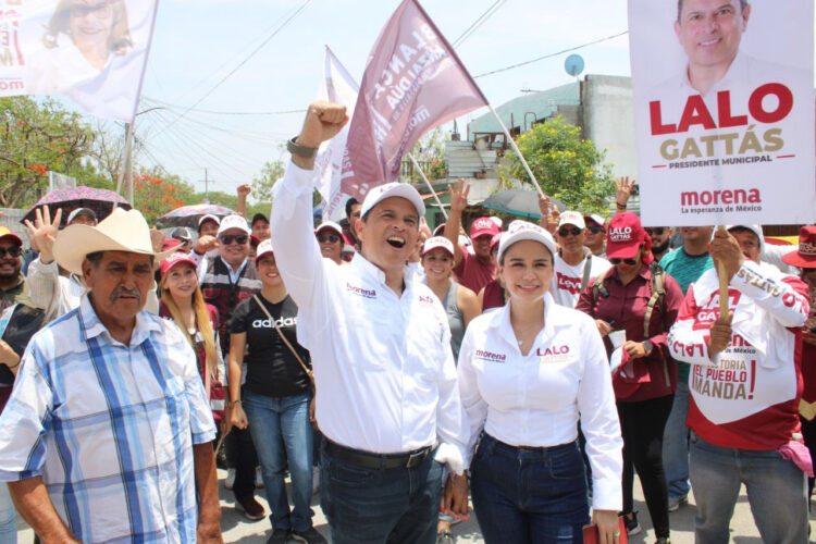 Recibe Gattás respaldo de vecinos de siete colonias de Victoria