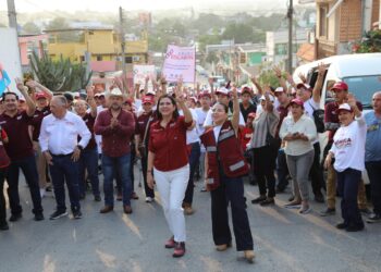 Respaldan colonias Santo Niño y Obrera de Tampico a Mónica Villarreal