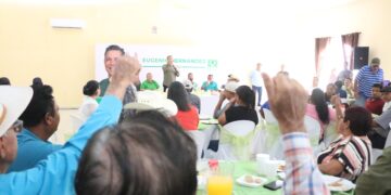 En San Fernando respaldan candidatura de Claudia Sheinbaum y Eugenio Hernández