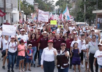 Niñez tampiqueña prioridad para la candidata a alcaldesa de Morena Mónica Villarreal 