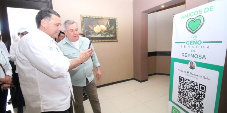 Seré un Senador de a deveras dice Geño Hernández a reynosenses