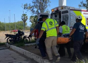 Rescata Protección Civil a empleado que cayó en planta de rebombeo de COMAPA