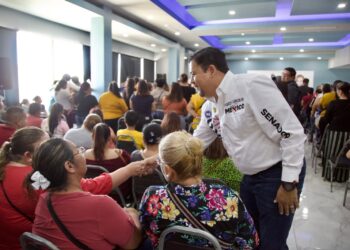 Recibe Arturo Núñez respaldo de familias en Río Bravo y Reynosa