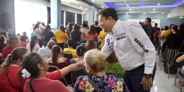 Recibe Arturo Núñez respaldo de familias en Río Bravo y Reynosa