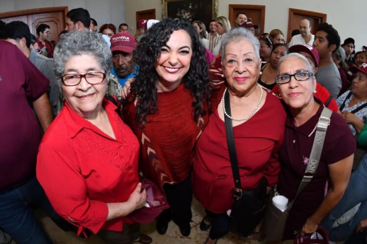 Olga Sosa se reúne con mujeres de Reynosa, le dan su respaldo