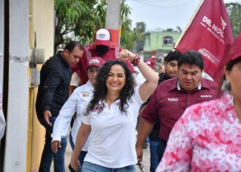 En Aldama el pueblo respalda a Olga Sosa