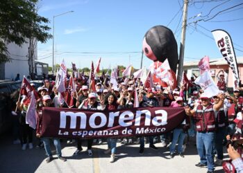 Daremos más bienestar a familias de Reynosa, ofrece Olga Sosa en Jarachinas