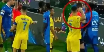 Cristiano Ronaldo es expulsado en Arabia Saudita y amaga con pegarle al árbitro
