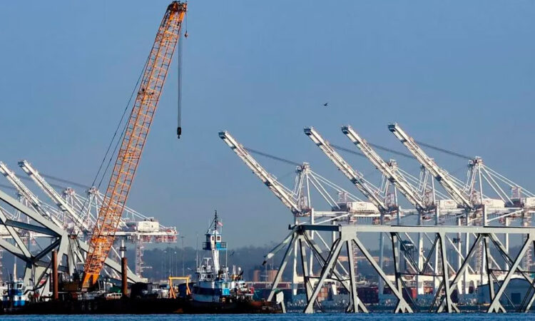 Baltimore demanda al propietario del Dali por colapso de puente
