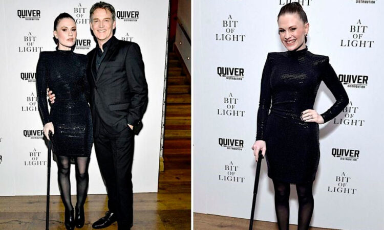 Anna Paquin regresa a las alfombras rojas con preocupación por su salud