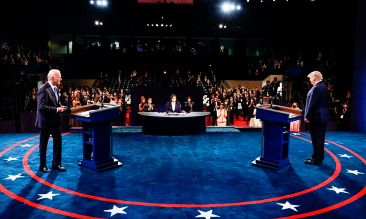 Grandes cadenas de Estados Unidos piden debates a Biden y Trump