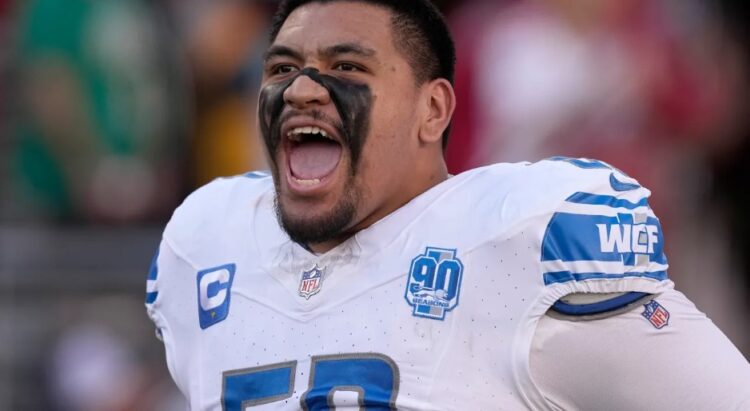 Penei Sewell se convierte en el tackle mejor pagado de la NFL con un contrato de 112 millones de dólares