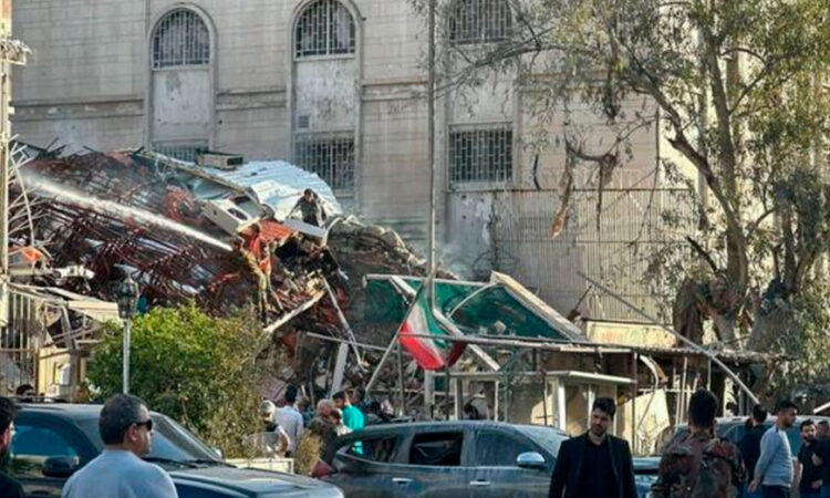 Ataque a consulado iraní en Damasco deja al menos ocho muertos y eleva tensiones regionales