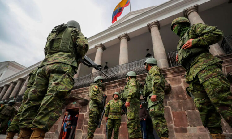 Ecuador reconoce conflicto armado interno tras concluir estado de excepción