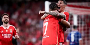 Ángel Di María lidera al Benfica en la victoria sobre el Marsella