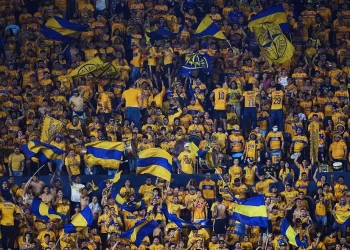 Violenta pelea entre aficionados de Tigres y policías previo a partido contra Pachuca
