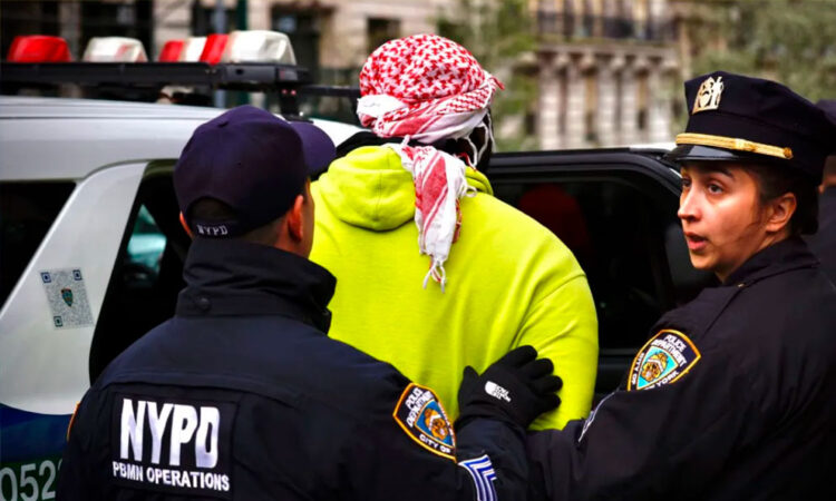 Irán critica detenciones de estudiantes propalestinos en Estados Unidos