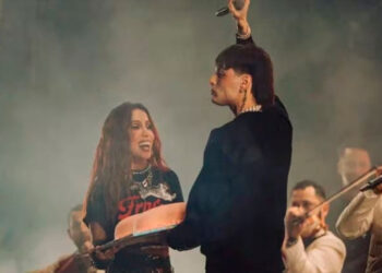 Anitta celebra su cumpleaños en el Pa’l Norte junto a Peso Pluma