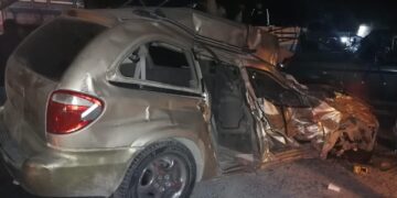 Un herido en accidente carretero