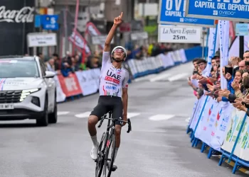 Isaac del Toro se Impone en la primera etapa del Tour de Asturias
