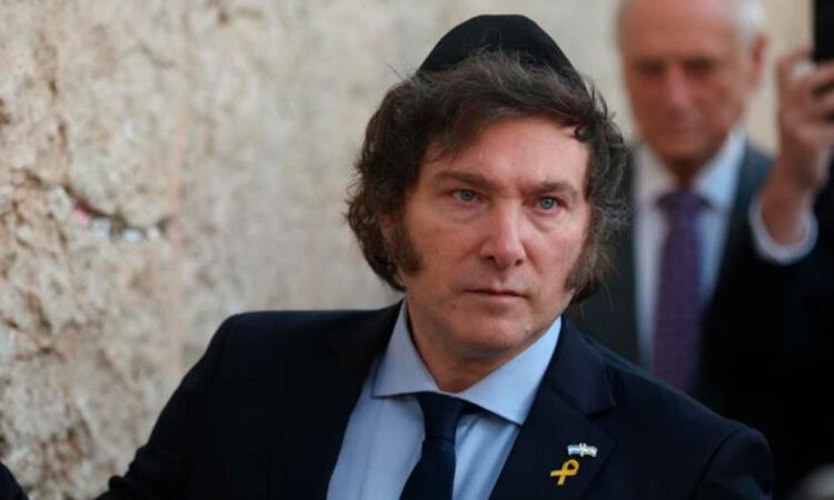 Javier Milei, expresa firme apoyo a Israel en entrevista con The Washington Post