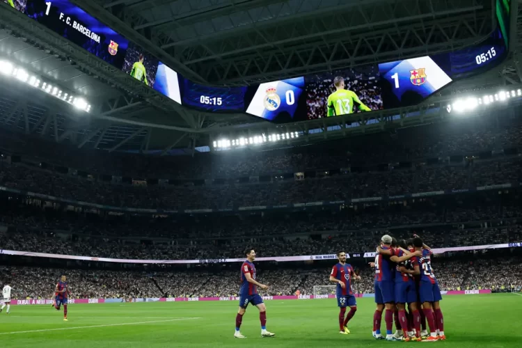 El Bernabéu presenta su revolucionaria pantalla 360