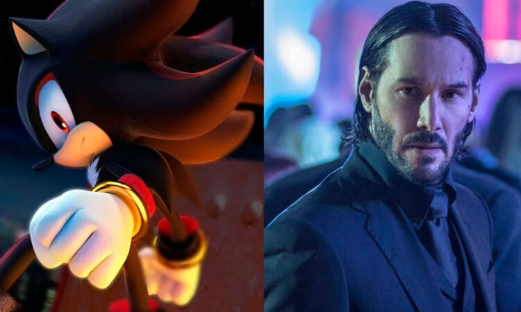 Keanu Reeves podría dar voz a Shadow en Sonic 3: La Película