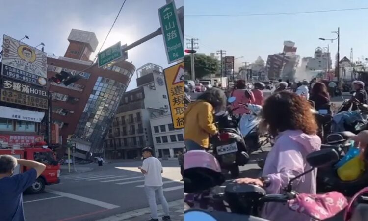 Terremoto de magnitud 7.5 sacude Taiwán y genera alertas de tsunami en la región