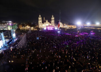 Conciertos memorables en el Zócalo de la Ciudad de México
