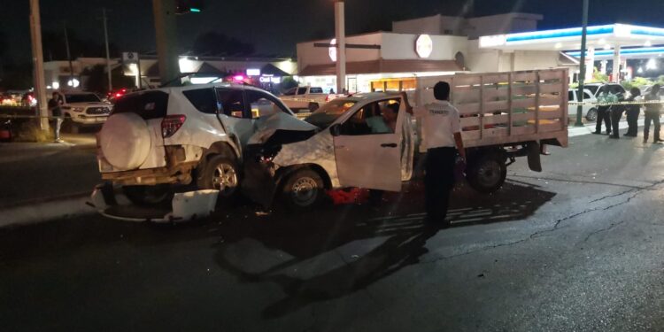 Muere en choque adulto mayor