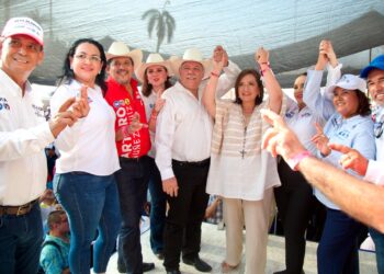 Acompaña Arturo Ruiz a Xóchitl Gálvez en recorridos por Tamaulipas