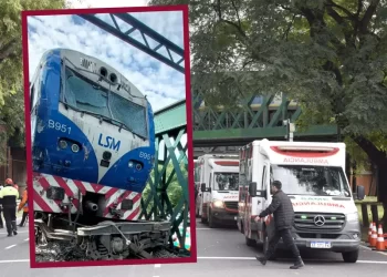 Choca tren de pasajeros en Buenos Aires; hay al menos 60 heridos