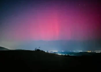 Majestuosa Aurora Boreal que ‘pintó’ la tormenta solar en cielos de México