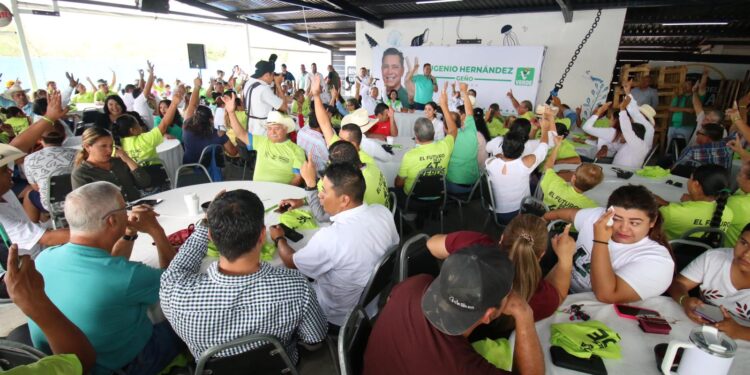 Piden a llerenses voto para Geño Hernández y Maki Ortiz rumbo al Senado